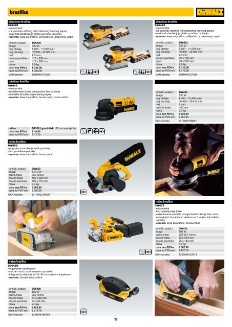 DeWALT - Unior Teos alati doo