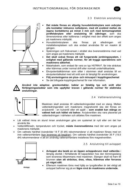 D:\Documenti\Manuali\Elettrobar\La50 Elettrobar\2 ... - Diskbolaget