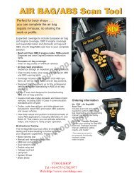 Airbag ABS Scan Tool.pdf - Car Diagnostic Tool