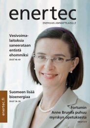 Suomeen lisÃ¤Ã¤ bioenergiaa Fortumin Anne Brunila ... - PubliCo Oy