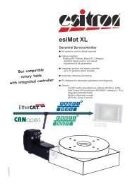 esiMot XL - esitron-electronic GmbH