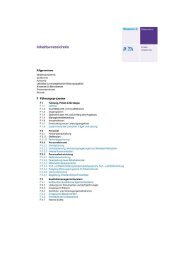 Inhaltsverzeichnis Bundesrahmenhandbuch Diakonie-Siegel KiTa