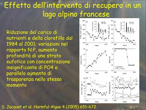 Ecologia dei principali cianobatteri tossici (Manganelli) - Istituto ...