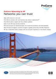 Networks you can trust - Tech Data