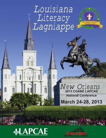 2013 COABE LAPCAE Conference Program (PDF)