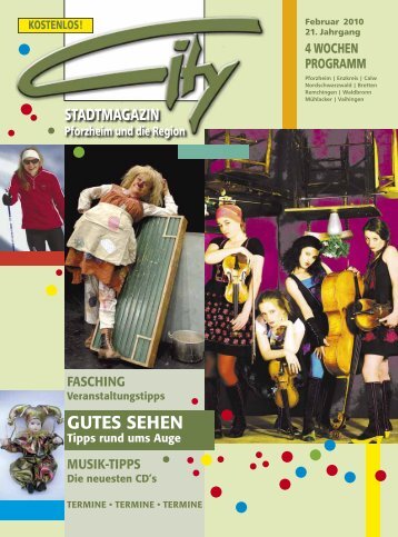 Pforzheim - CITY Stadtmagazin