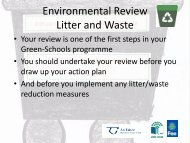 Environmental Review Litter and Waste - Green Schools Ireland