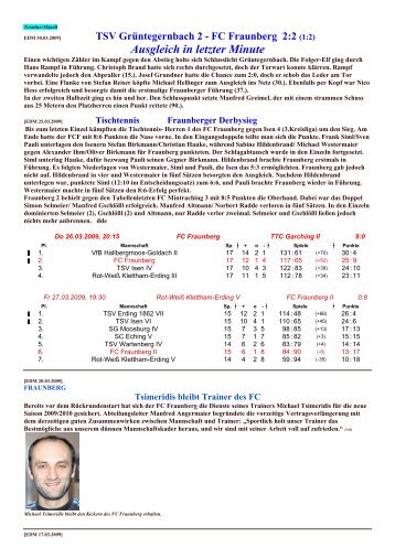 MÃ¤rz-Dezember 2009 - FC Fraunberg