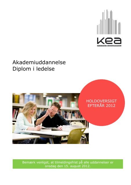 Akademiuddannelse Diplom i ledelse - KEA