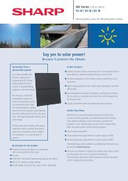 Say yes to solar power! - SAT Solar