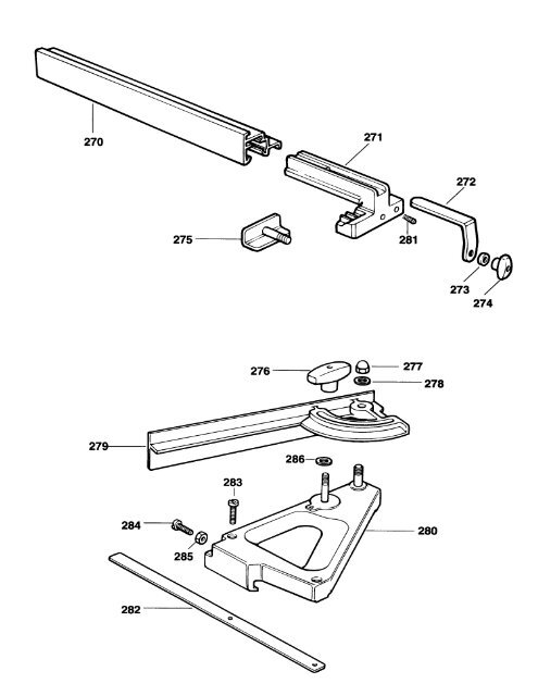 Elu - TGS173A2 - Electric Flipover Saw - Carey Tool