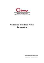 Manual de Identidad Visual Corporativa - Fevec
