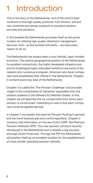 The Netherlands: Pensions Architects - Holland Financial Centre