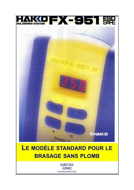 le modÃ¨le standard pour le brasage sans plomb - Davum TMC