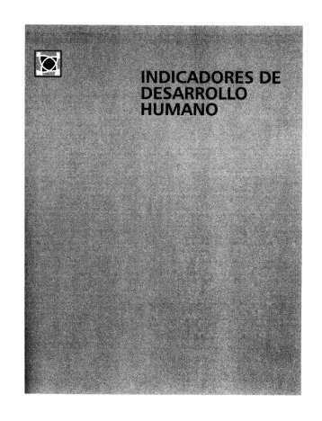 Ã­ndice de desarrollo humano