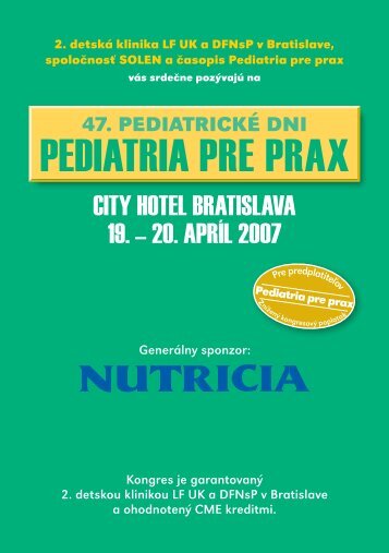 Pediatria Pre Prax - Solen