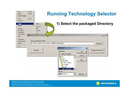 Targeting Footprint Selection by Technology in the Allegro PCB Editor