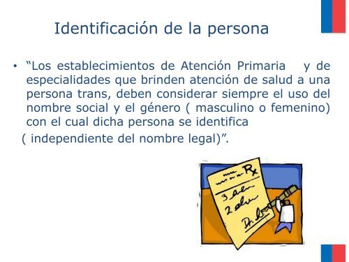 Flujo del usuario Trans en la Red Asistencial