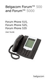 Manual Forum (I)Phone 515/525/535 - Help and support - Belgacom