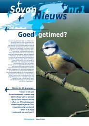 Sovon Nieuws 01_02.pdf - SOVON Vogelonderzoek Nederland