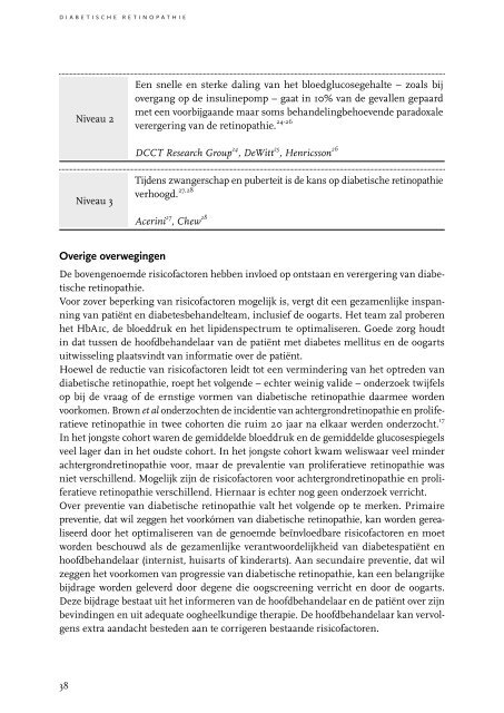 Richtlijn Diabetische retinopathie - Nederlands Oogheelkundig ...