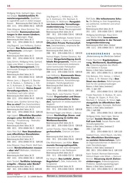 Gesamtverzeichnis (Backlist) 2012