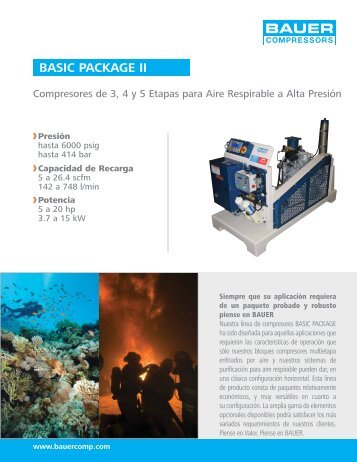 Download PDF for more information - BAUER Compressors