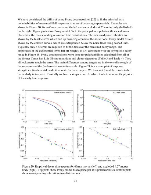 Final Report - Strategic Environmental Research and Development ...