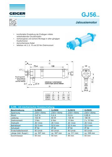 GJ56.. - Geiger Antriebstechnik