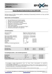 Produktdatenblatt HP-E29L - HP-Textiles