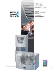 Rittal TopTherm - The New Cooling Generation - Steven Engineering