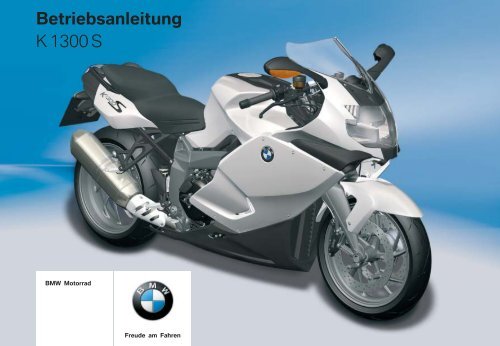 Bedienungsanleitung - K 1300 S - BMW-K-Forum.de