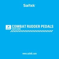 COMBAT RUDDER PEDALS - Saitek