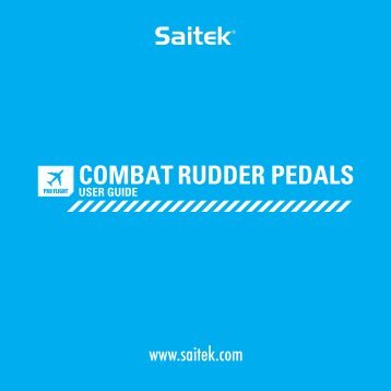 COMBAT RUDDER PEDALS - Saitek