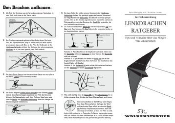 LENKDRACHEN RATGEBER - WolkenstÃ¼rmer