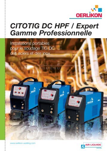 CITOTIG DC HPF / Expert - Oerlikon