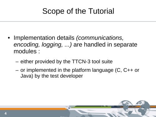 CoDec - TTCN-3