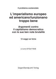 Il problema sostanziale: L'imperialismo europeo ed ...