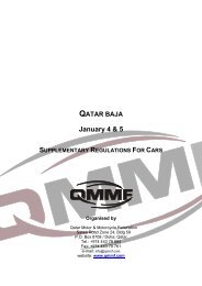 cars - Qatar Motor and Motorcycle Federation