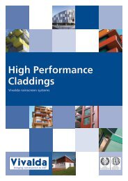 High Performance Claddings - Vivalda