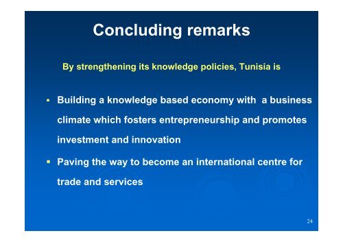 Mr. Taieb HADHRI - Invest in Tunisia, The Foreign Investment ...
