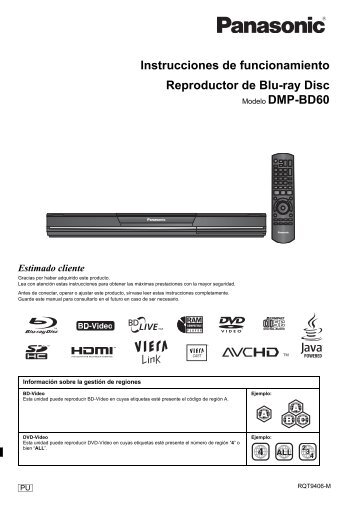 MANUAL DE USUARIO DMP-BD60PU(es) - Panasonic