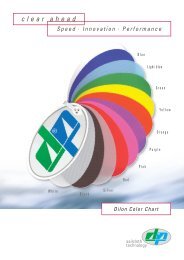 Dilon Color Chart - Dimension-Polyant GmbH