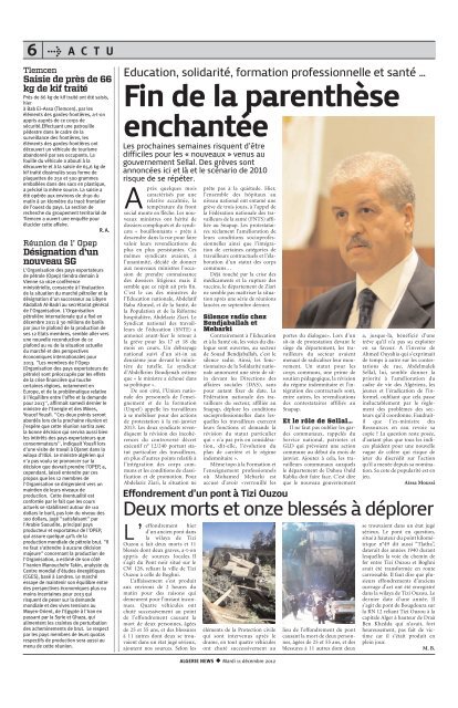 Algérie News