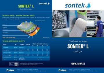 SONTEK L Catalogue for download - Fatra