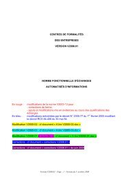 Norme Fonctionnelle V2008-01.pdf - Centre de FormalitÃ©s des ...