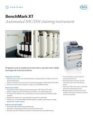 BenchMark XT Brochure - Ventana Medical Systems