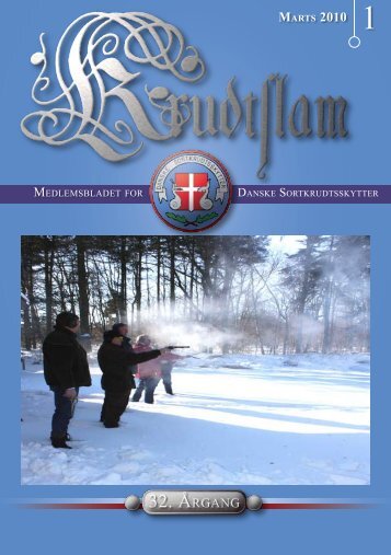 Krudtslam Nr.1-2010 - Forbundet Af Danske Sortkrudtskytteforeninger
