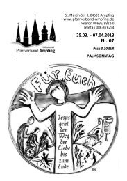 Kirchenanzeiger Nr. 07 vom 25.03. bis 07.04.2013 - Katholischer ...