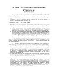 J&K Nationalisation of Forest Working Act - the official website of j&k ...